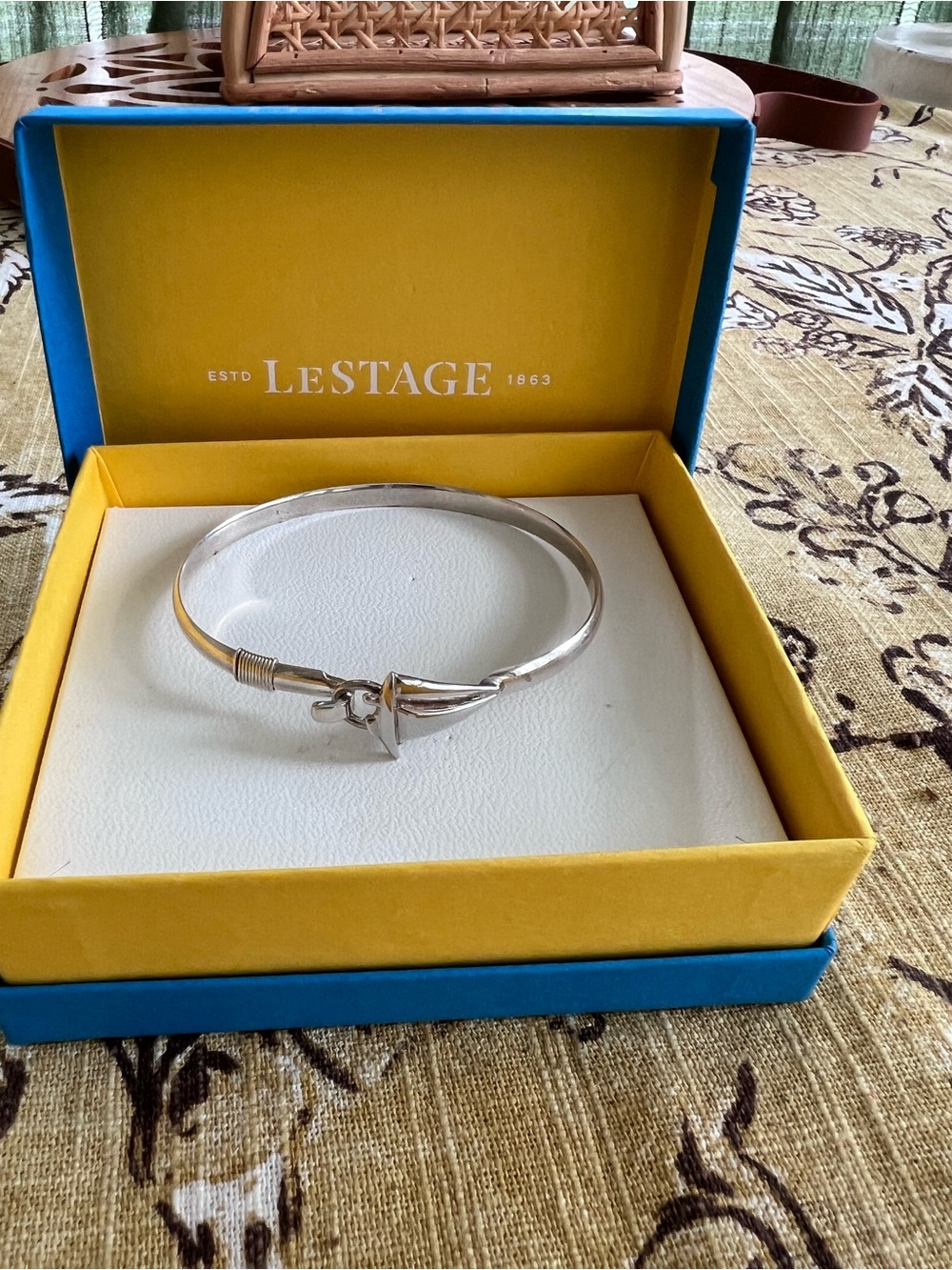 LeStage Silver Anchor Bracelet - Silver